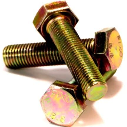 Bulon Hexagonal 3/8 X 1.1/2 (38MM) Pack X 25 Unidades