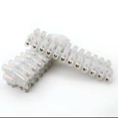 Bornera Eléctrica 10a Tira De 12 Polos Pack X10