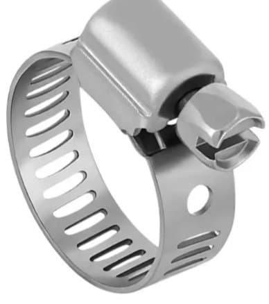 Abrazadera Acero Inoxidable 10 A 16mm Fleje 7mm