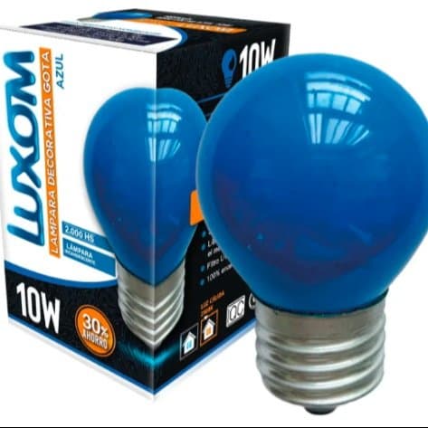 Foco Gota 10w Luz Azul