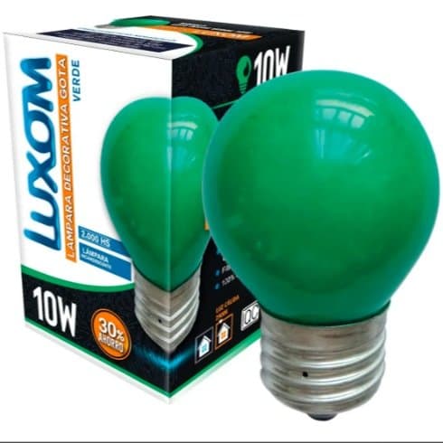 Foco Gota 10w Luz Verde