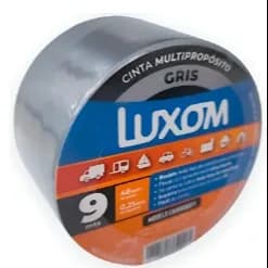 Cinta Multipropósito 48mm Luxom 9 Metros | Gris Gris Multipropósito